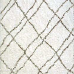 Dynamic Nordic 7431-100 White/silver Area Rug