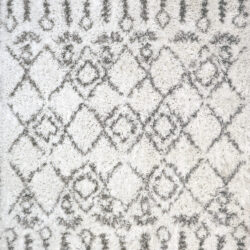 Dynamic Nordic 7433-100 White/silver Area Rug
