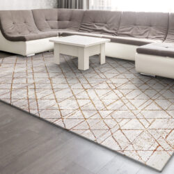 Alternative view of Dynamic Obsession 9531-810 Beige/cream Area Rug