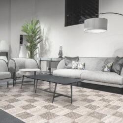 Alternative view of Dynamic Pike 11203-190 Ivory/grey Area Rug