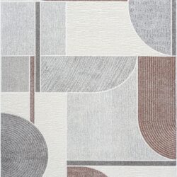 Dynamic Polaris 46002-6111 Ivory/grey/burgundy Area Rug