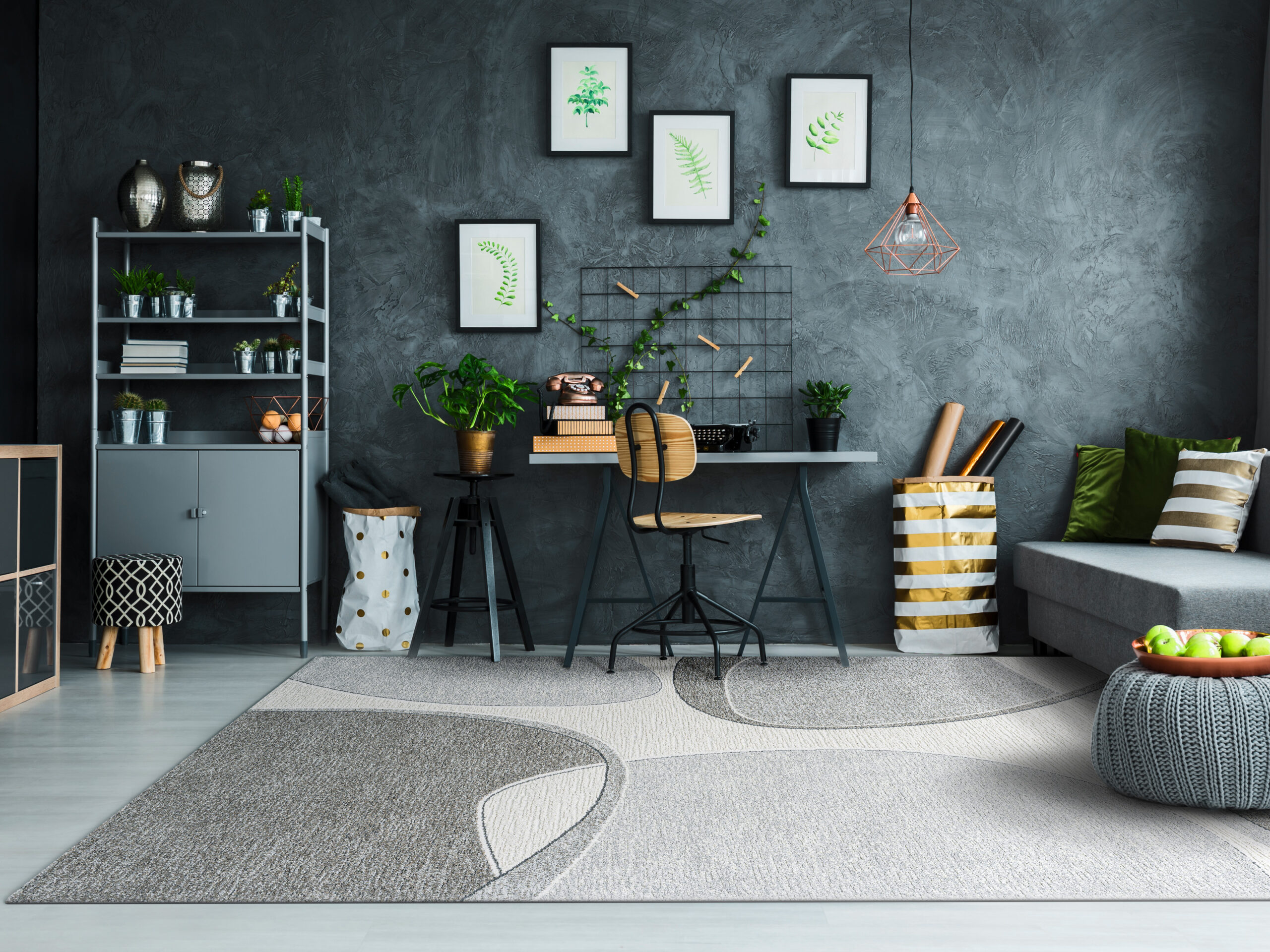 Dynamic Polaris 46004-6171 Ivory/grey Area Rug - Image 4
