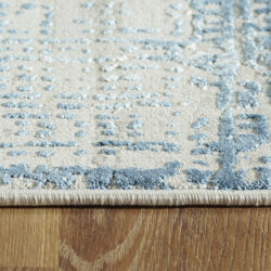 Alternative view of Dynamic Quartz 27035-150 Blue Area Rug
