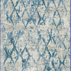 Dynamic Quartz 27039-500 Ivory/blue Area Rug