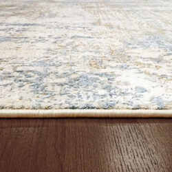 Alternative view of Dynamic Quartz 27050-150 Ivory/blue Area Rug