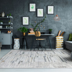 Alternative view of Dynamic Reha 1064-190 Cream/grey Area Rug