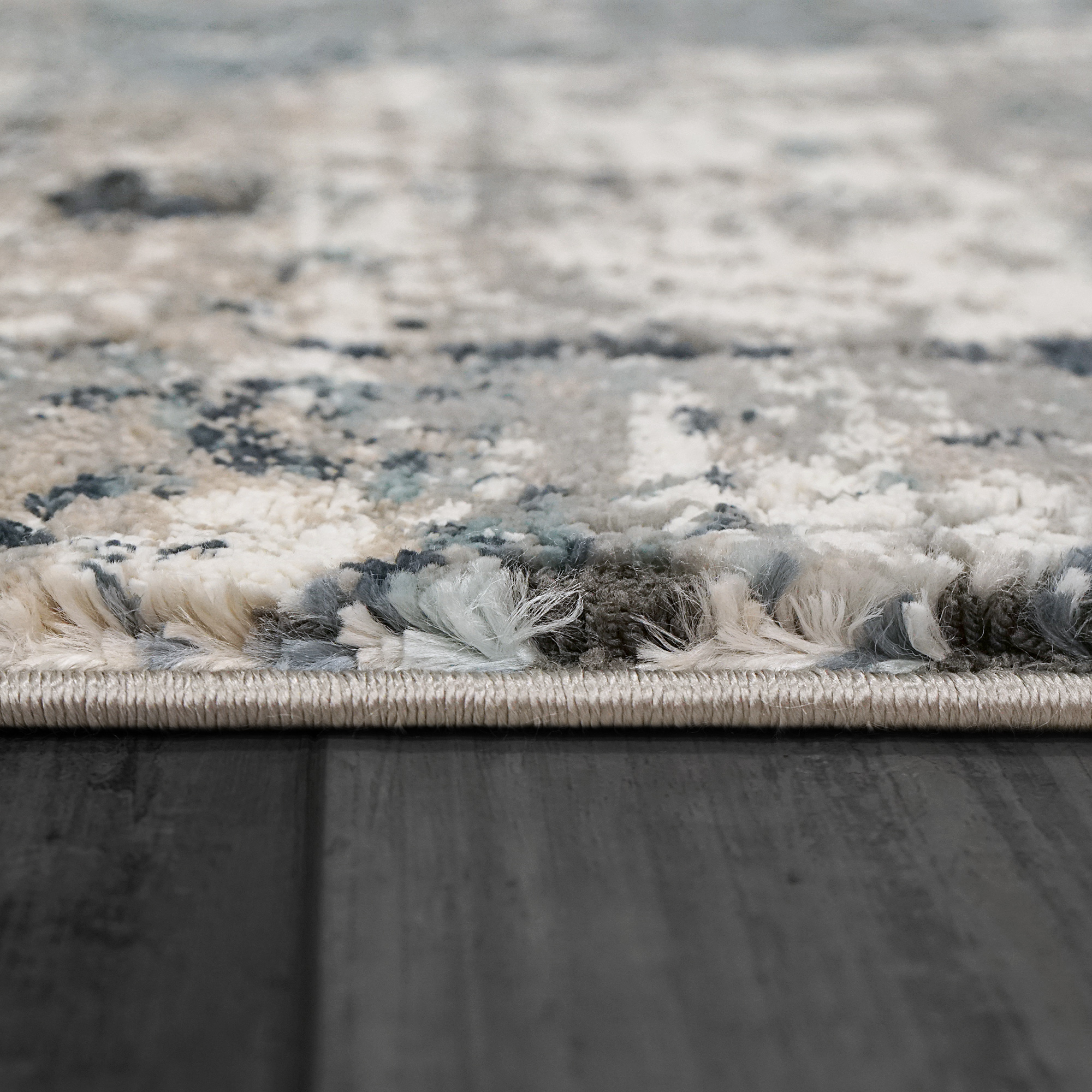 Dynamic Riley 6031-905 Grey/blue Area Rug - Image 2