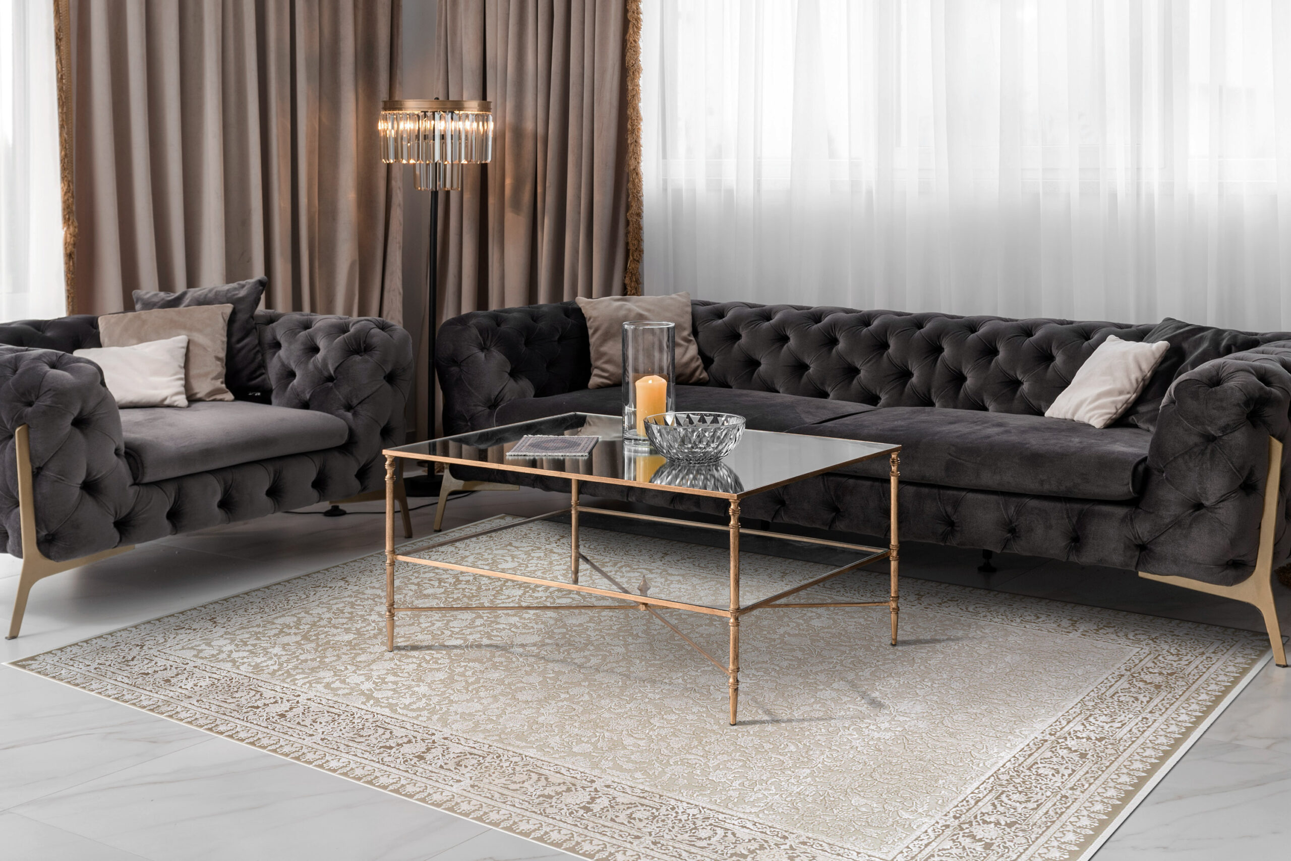 Dynamic Ruby 2187-810 Beige/ivory Area Rug - Image 3
