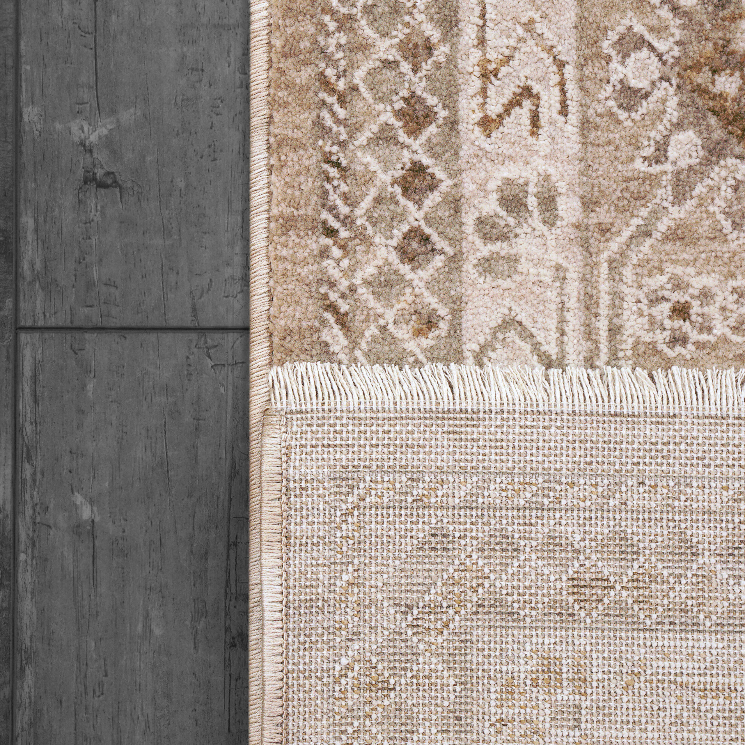 Dynamic Sahara 5971-890 Beige/grey Area Rug - Image 3