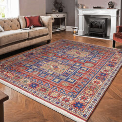 Alternative view of Dynamic Wade 18604-399 Red/multi Area Rug