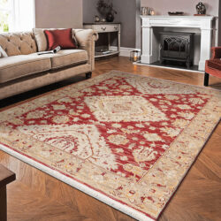 Alternative view of Dynamic Wade 18606-389 Red/beige/multi Area Rug