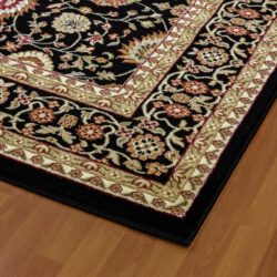 Alternative view of Dynamic Yazd 2803-090 Black Area Rug