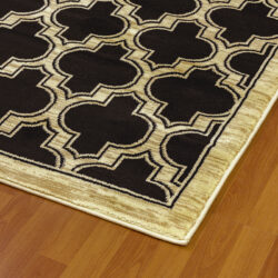 Alternative view of Dynamic Yazd 2816-090 Black Area Rug