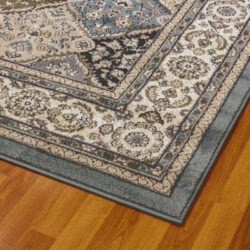 Alternative view of Dynamic Yazd 8471-510 Blue/ivory Area Rug