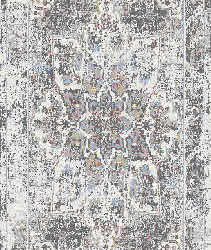 Dynamic Zen 8337-950 Grey/blue Area Rug