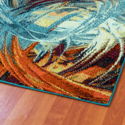 Alternative view of Dynamic Zodiac 6622-536 Blue/multi Area Rug