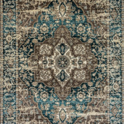 Dynamic Zodiac 6623-950 Grey/blue Area Rug