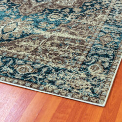 Alternative view of Dynamic Zodiac 6623-950 Grey/blue Area Rug