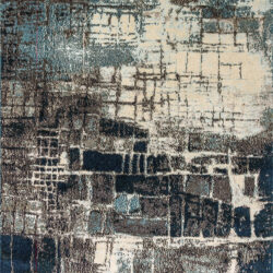 Dynamic Zodiac 6624-950 Grey/blue Area Rug