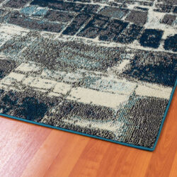 Alternative view of Dynamic Zodiac 6624-950 Grey/blue Area Rug