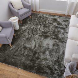 Alternative view of Feizy Indochine Modern Solid 4550F Green Area Rug
