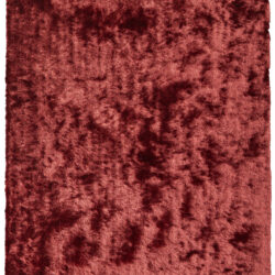 Feizy Indochine Modern Solid 4550F Red/Orange Area Rug