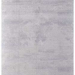 Feizy Prasad Modern Distressed 39N8F Ivory/Silver/Gray Area Rug