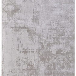 Feizy Prasad Modern Abstract 39NAF Ivory/Taupe/Silver Area Rug