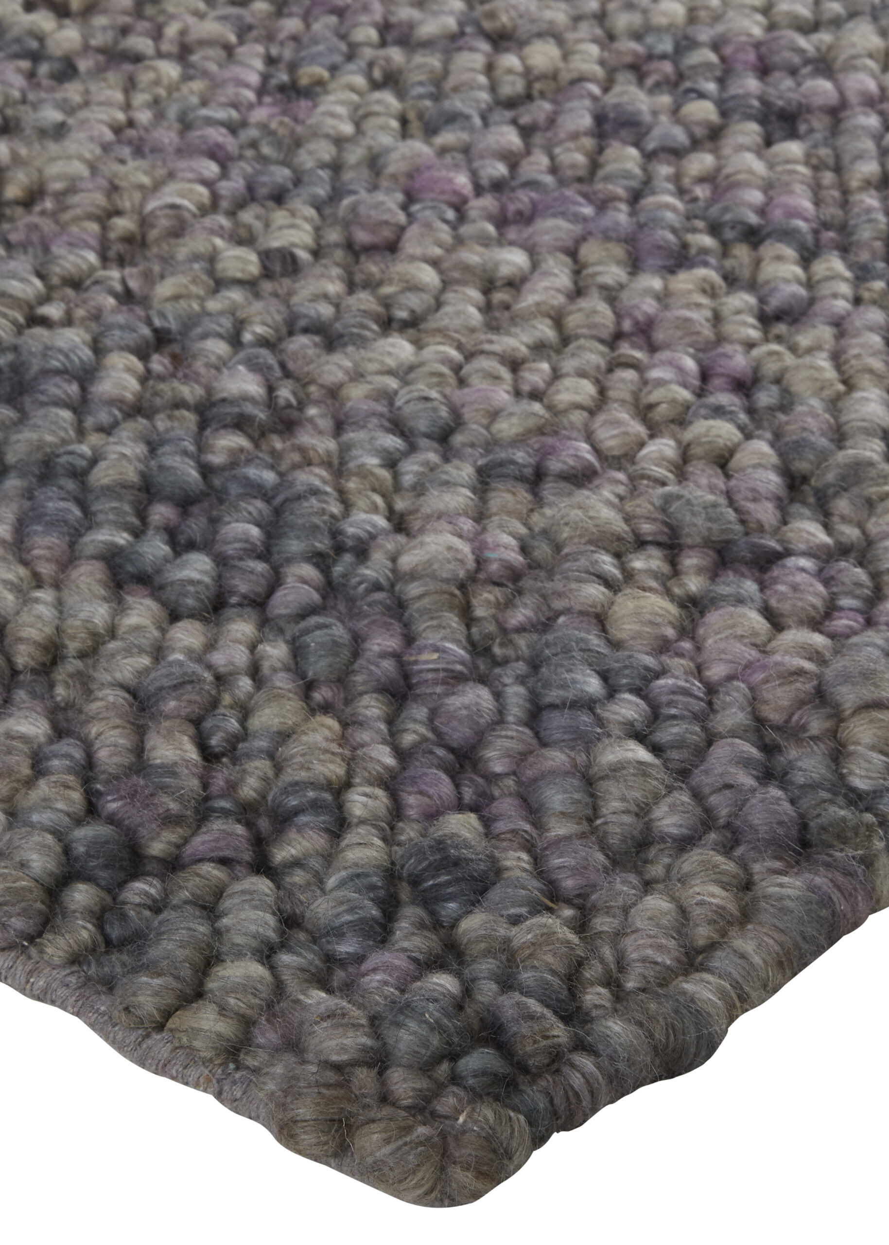 Feizy Berkeley Transitional Abstract 0821F Purple/Taupe/Gray Area Rug - Image 3