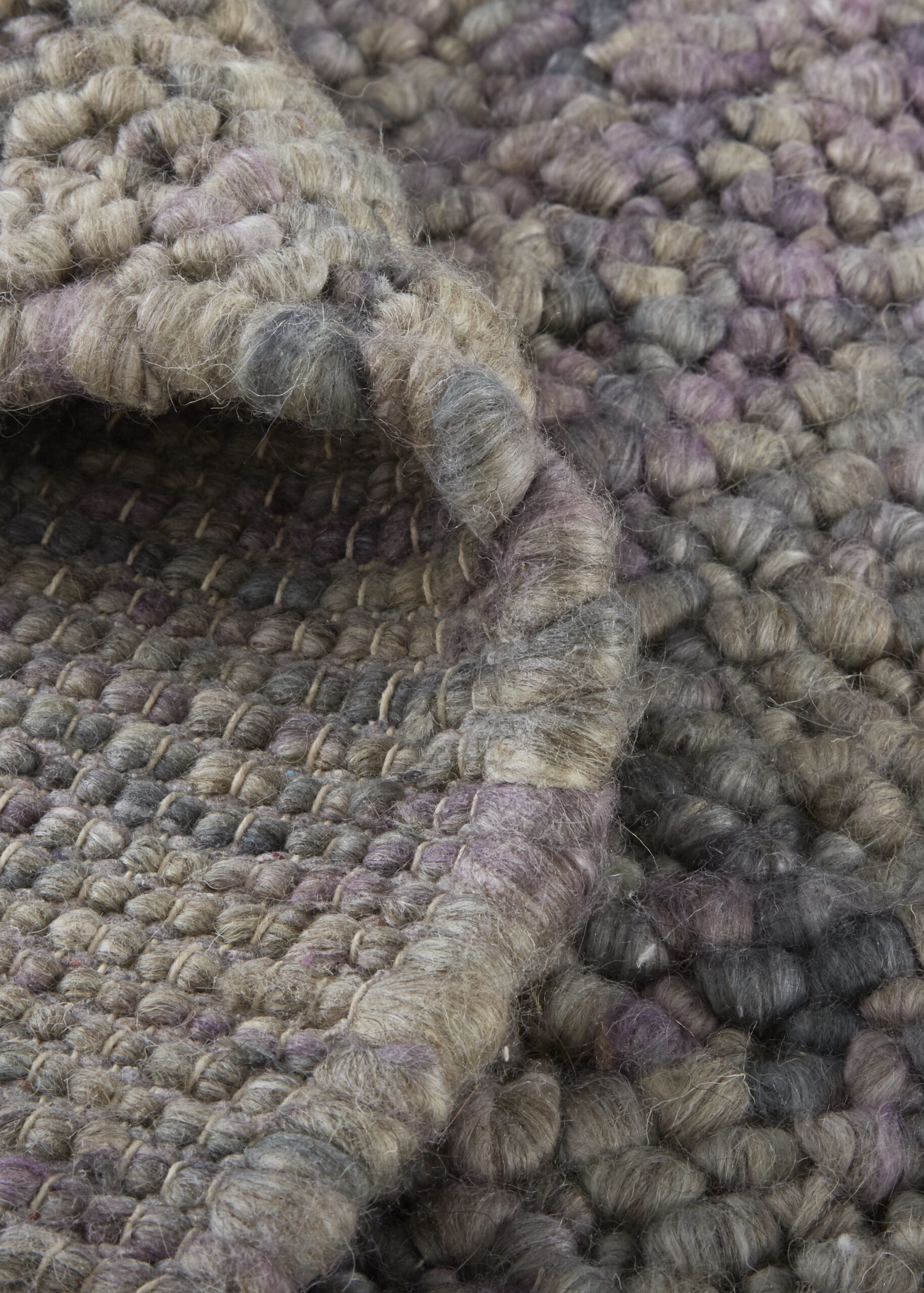 Feizy Berkeley Transitional Abstract 0821F Purple/Taupe/Gray Area Rug - Image 7