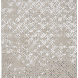 Feizy Micah Modern Distressed 3047F Silver/Gray/White Area Rug