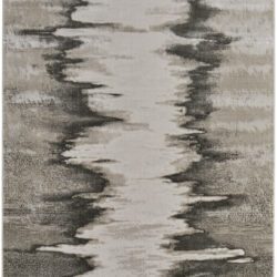 Feizy Micah Modern Abstract 39LQF Gray/Taupe/Ivory Area Rug