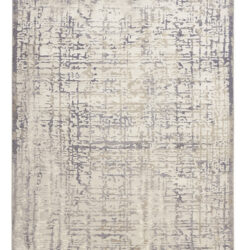 Feizy Waldor Modern Abstract 3683F Ivory/Gray Area Rug