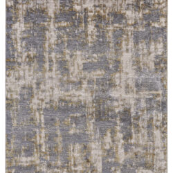 Feizy Waldor Modern Abstract 3969F Gray/Gold Area Rug