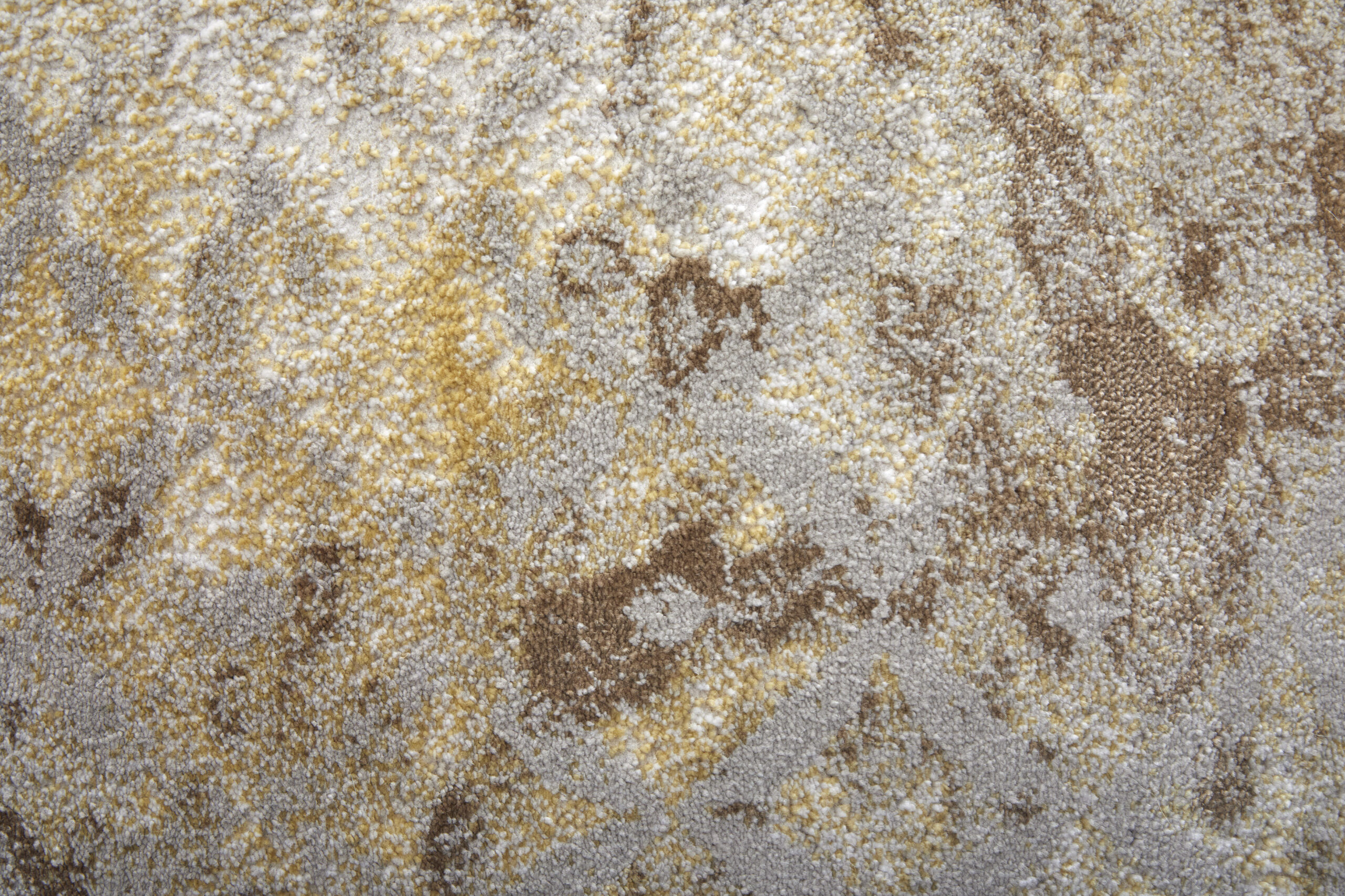 Feizy Waldor Modern Watercolor 39NCF Brown/Tan/Ivory Area Rug - Image 5