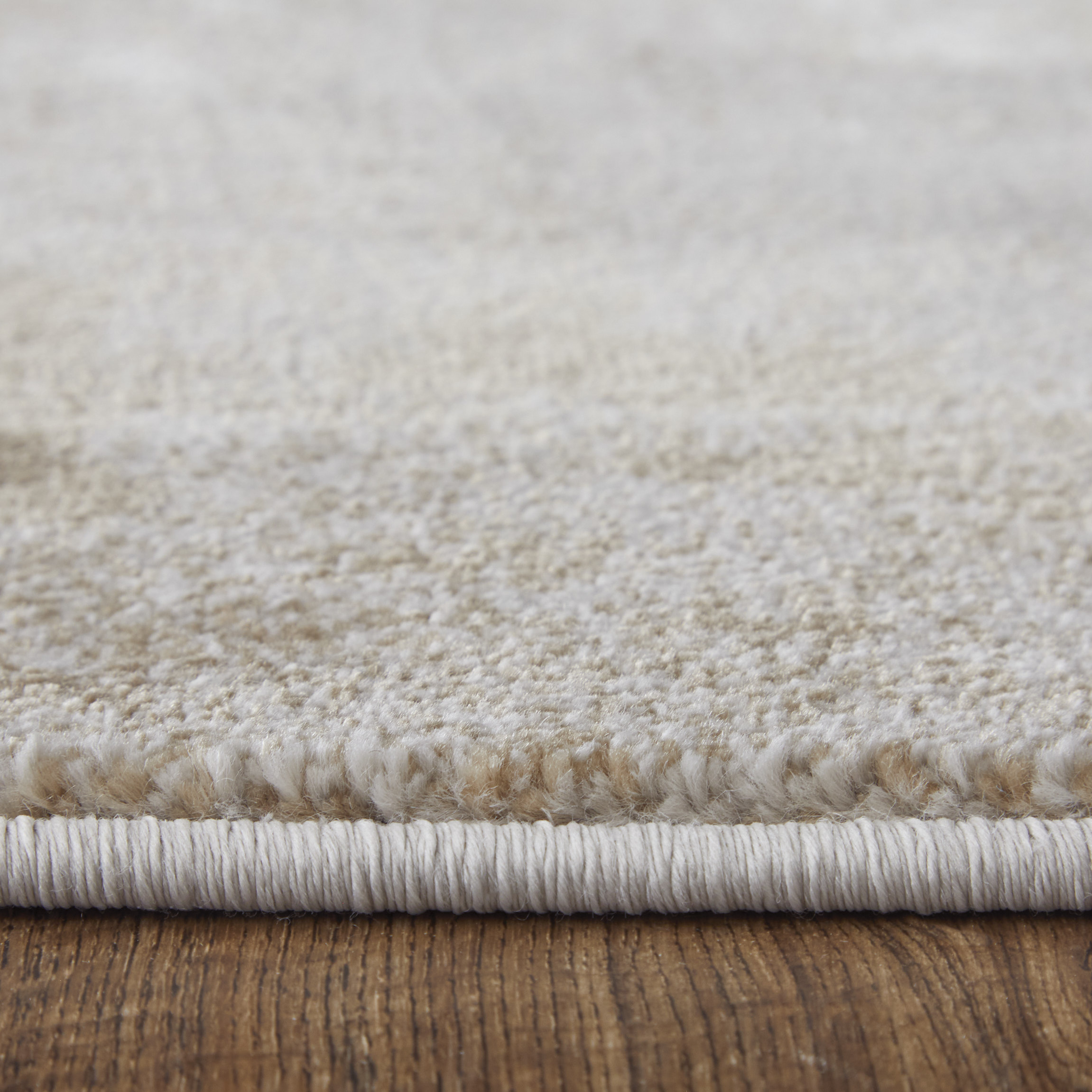 Feizy Waldor Modern Watercolor 39NCF Brown/Tan/Ivory Area Rug - Image 6