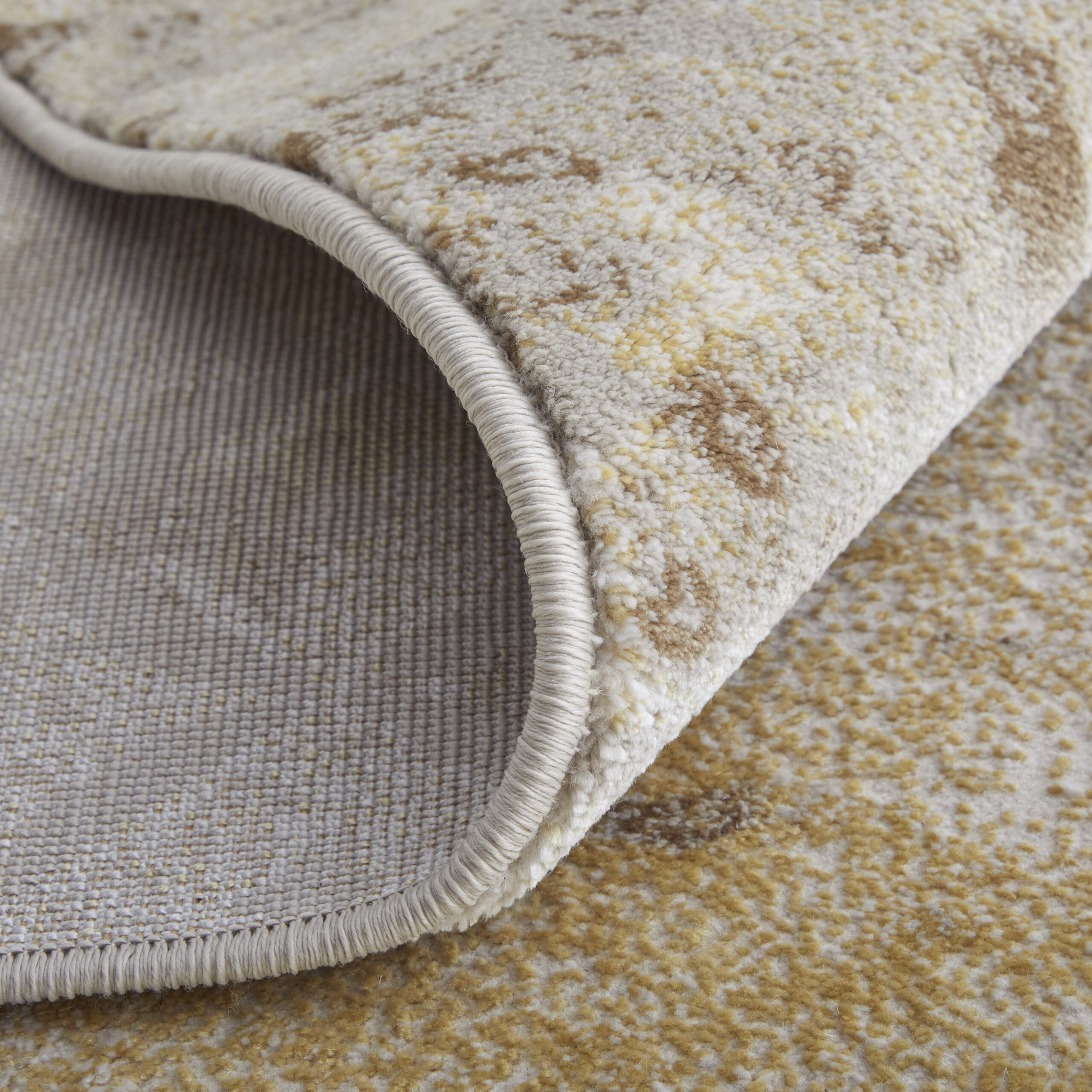 Feizy Waldor Modern Watercolor 39NCF Brown/Tan/Ivory Area Rug - Image 10