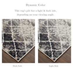 Alternative view of Feizy Kano Transitional Diamond 3873F Ivory/Gray/Taupe Area Rug