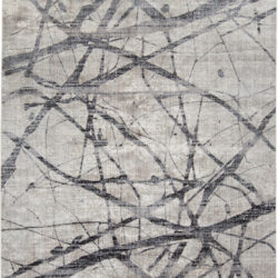 Feizy Kano Transitional Abstract 3877F Taupe/Gray/Ivory Area Rug
