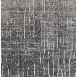 Feizy Kano Transitional Abstract 39LIF Black/Gray/Ivory Area Rug