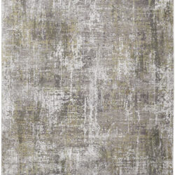 Feizy Cadiz Modern Abstract 39FXF Green/Gray/Ivory Area Rug
