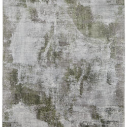 Feizy Cadiz Modern Ikat 39N5F Gray/Green/Silver Area Rug