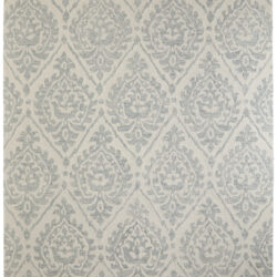 Feizy Belfort Traditional Floral & Botanical 8A29F Ivory/Gray Area Rug