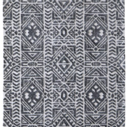 Feizy Colton Modern Southwestern 8627F Gray/Black/Ivory Area Rug