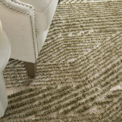 Alternative view of Feizy Colton Modern Abstract 8A53F Green/Tan Area Rug
