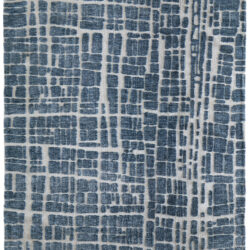 Feizy Colton Modern Abstract 8A58F Blue/Ivory Area Rug