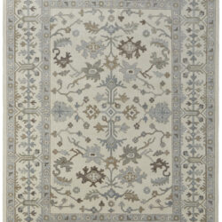 Feizy Karina Transitional Floral & Botanical 69G5F Ivory/Gray/Brown Area Rug