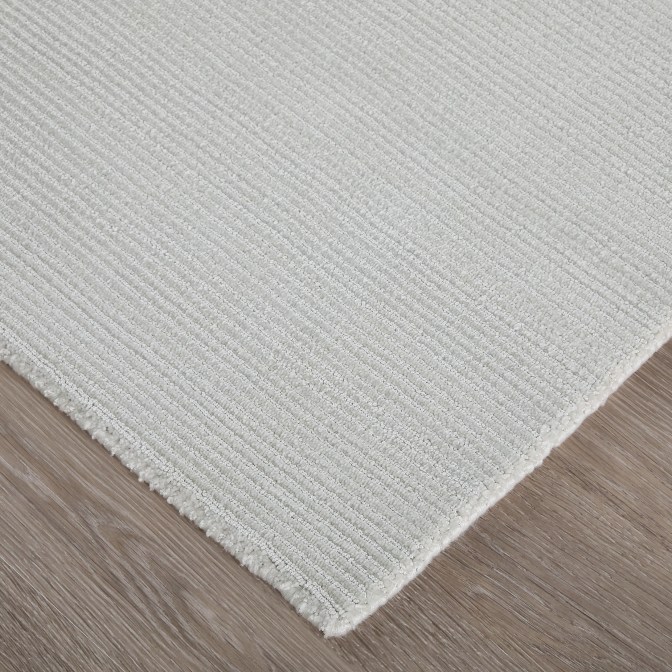 Feizy Abbott Modern Solid 8A24F Silver Area Rug - Image 3