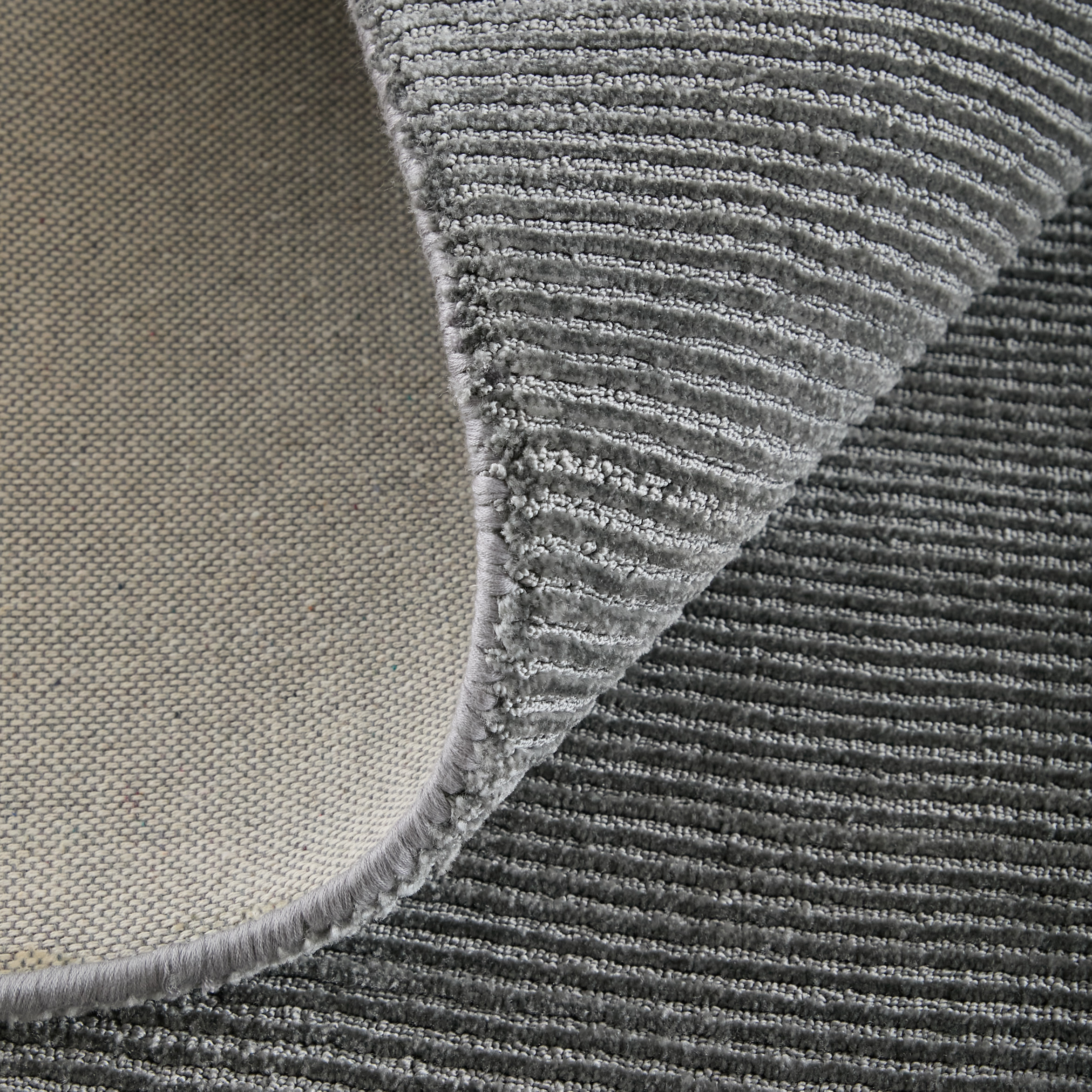 Feizy Abbott Modern Solid 8A24F Gray Area Rug - Image 9