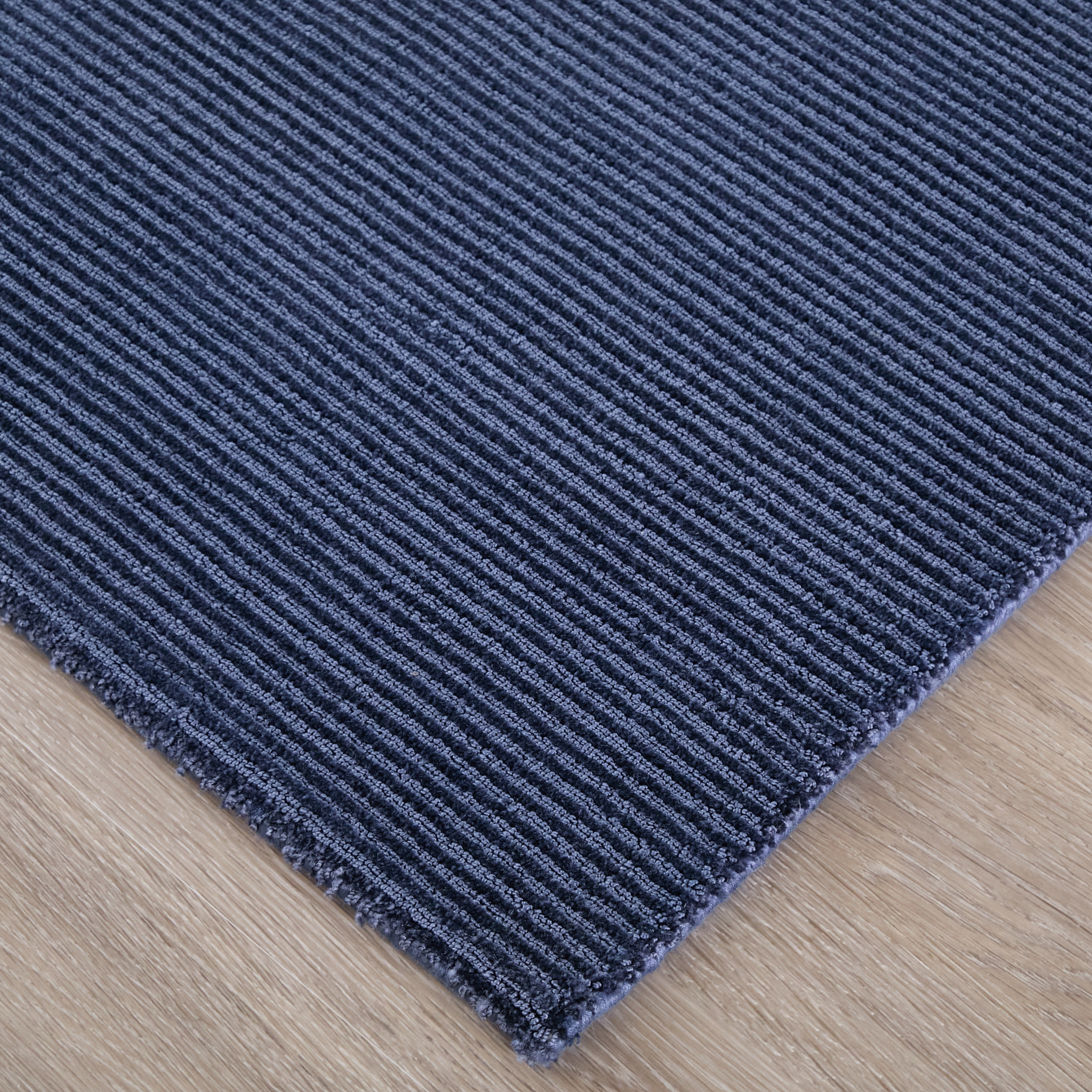 Feizy Abbott Modern Solid 8A24F Blue Area Rug - Image 3
